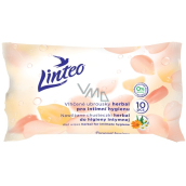 Linteo Herbal wet wipes for intimate hygiene 10 pieces