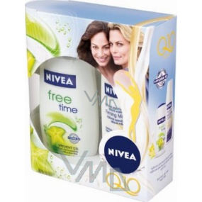 Nivea Kazfree body lotion 250 ml + shower gel 250 ml, cosmetic set for women