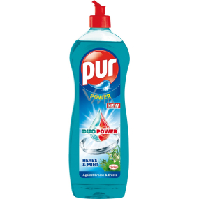 Pur Duo Power Herbs & Mint 900 ml dishwashing detergent