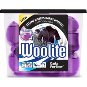 Woolite Delicate Pro-New gel capsules for dark laundry 22 x 24 ml