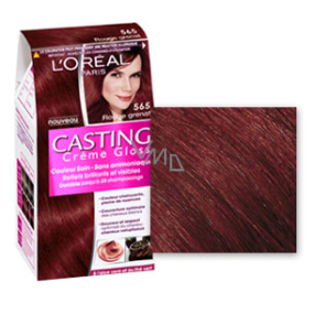 Loreal Paris Casting Creme Gloss Hair Color 565 Garnet Reddish Brown
