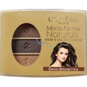 Loreal Paris Made for Me Naturals Eyeshadow 403 Dark Brunettes