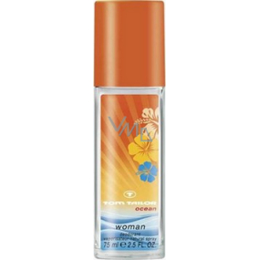 Tom Tailor Ocean Woman perfumed deodorant glass for women 75 ml