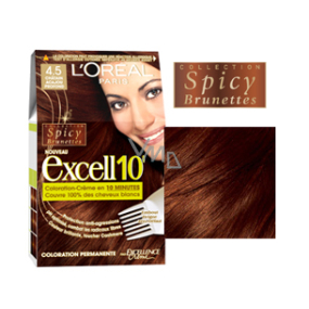 Loreal Excell 10 hair color shade 4,5 maroon