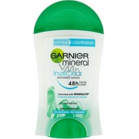 Garnier Mineral Invisi Clear antiperspirant deodorant stick for women 40 ml