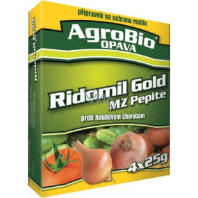 AgroBio Ridomil Gold MZ Pepite fungicide plant protection product 3 x 5 g