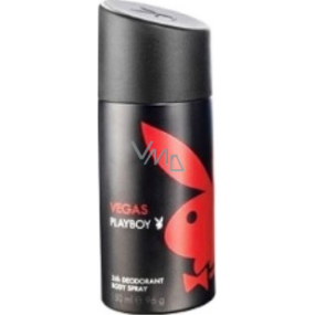 Playboy Vegas deodorant spray for men 150 ml