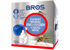 Bros Electric Mosquito Repellent Vaporizer + Liquid Refill for 60 Nights
