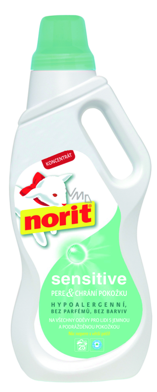Norit Sensitive liquid detergent 1250 ml - VMD parfumerie - drogerie