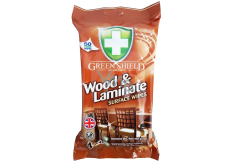 Green Shield 4-in-1 Wood and Laminate Cleaning Wipes 50 pieces