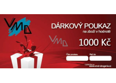VMD Drogerie gift voucher for the purchase of goods worth CZK 1,000