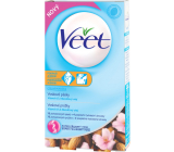 Veet Easy-Gel wax strips for sensitive skin - bikini and armpit 16 pieces + Perfect Finish wipes for final care 3 pieces