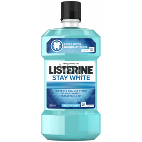Listerine Stay White Arctic Mint mouthwash for white teeth 500 ml