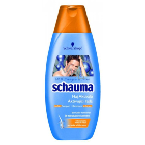 Schauma for Men Activating with caffeine for strength and volume hair shampoo 400 ml