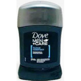 Dove Men + Care Clean Comfort antiperspirant deodorant stick for men 50 ml
