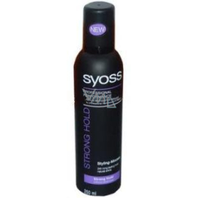 Syoss Strong Hold strong fixation and flexible control foam hardener 250 ml