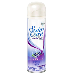 Gillette Satin Care Lavender Kiss shaving gel for women 200 ml