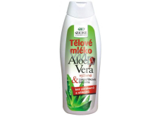 Bione Cosmetics Aloe Vera with Hazelnut Protein Body Lotion for All Skin Types 500 ml