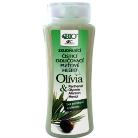 Bione Cosmetics Olivia & Panthenol soothing cleansing and make-up remover lotion for all skin types 255 ml