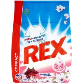 Rex 3x Action Japanese Garden Pro-White washing powder 20 doses of 1.5 kg