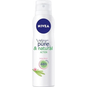 Nivea Pure & Natural Action Fragrance Lotus Deodorant Spray for Women 150 ml