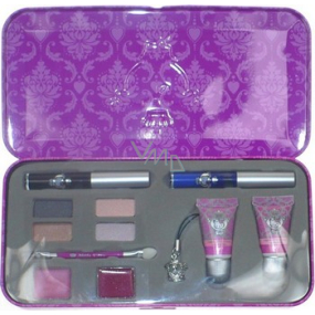 Hello Kitty Eyeshadow + Mascara + Lip Gloss Cell Phone Pendant for Girls Gift Set