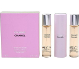 Chanel Chance Eau de Toilette Set for Women 3 x 20 ml