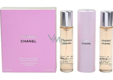 Chanel Chance Eau de Toilette Set for Women 3 x 20 ml