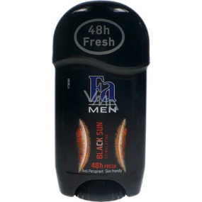 Fa Men Black Sun antiperspirant deodorant stick for men 50 ml