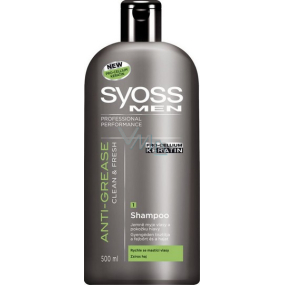 Syoss Men Anti-Grease Clean & Fresh hair shampoo for every day 500 ml