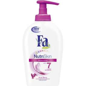 Fa NutriSkin Moisturizing Acai Berry liquid soap dispenser 300 ml
