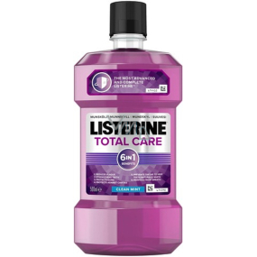 Listerine Total Care Clean Mint Mouthwash For Complete Dental Protection 500 ml