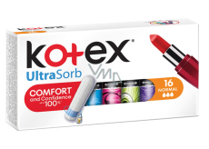 Kotex Ultra Sorb Normal tampons 16 pieces