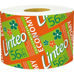 Linteo Economy toilet paper 448 shreds 2 ply 56 m 1 piece