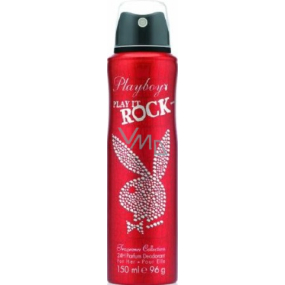 Playboy Play It Rock deodorant spray for women 150 ml