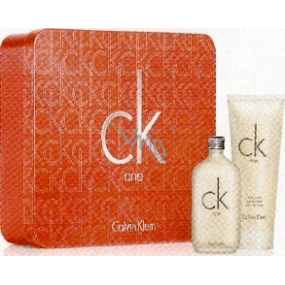 Calvin Klein One eau de toilette 50 ml + shower gel 100 ml, unisex gift set