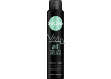 Syoss Anti-Grease dry shampoo for fast lubricating hair 200 ml