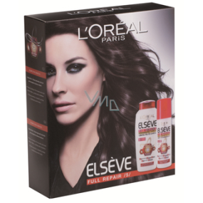 Loreal Elséve Full Repair 5 shampoo 250 ml + balm spray 200 ml, cosmetic set