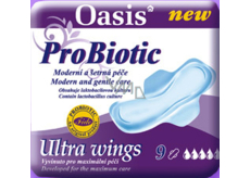 Oasis ProBiotic Ultra Wings intimate inserts 9 pieces