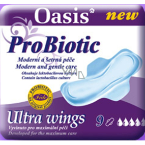 Oasis ProBiotic Ultra Wings intimate inserts 9 pieces