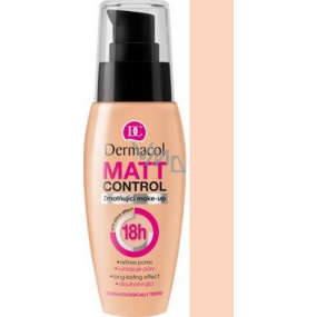 Dermacol Matt Control 18h Makeup 1 Pale 30 ml