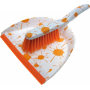 Clanax Dustpan and Brush Set with Pattern Various Designs 1 Piece LF7672