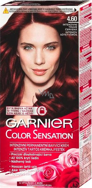 Garnier Color Sensation Hair Color  Intense dark red - VMD parfumerie -  drogerie