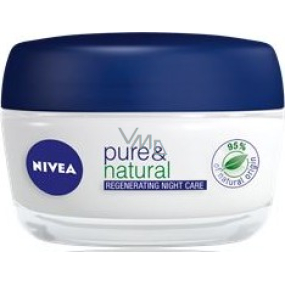Nivea Visage Pure & Natural Regenerating Night Cream for all skin types 50 ml