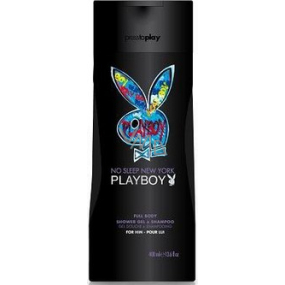 Playboy No Sleep New York 2in1 shower gel and shampoo for men 250 ml