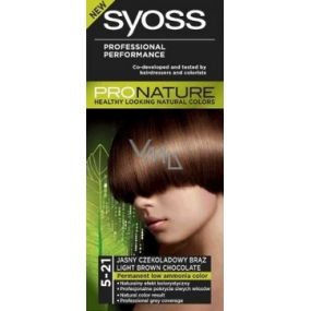 Syoss ProNature long-lasting hair color 5-21 light brown chocolate