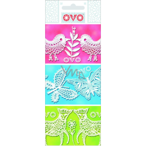Ovo Egg Foil Lace 1 pack = 9 images (shrink sleeves)