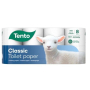 This Classic Toilet Paper 150 shreds 3 ply 8 pieces