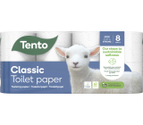 This Classic Toilet Paper 150 shreds 3 ply 8 pieces