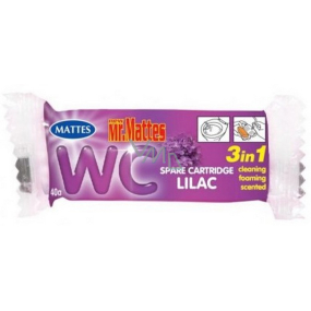 Mr. Mattes 3in1 Lilac Toilet hinge refill 40 g